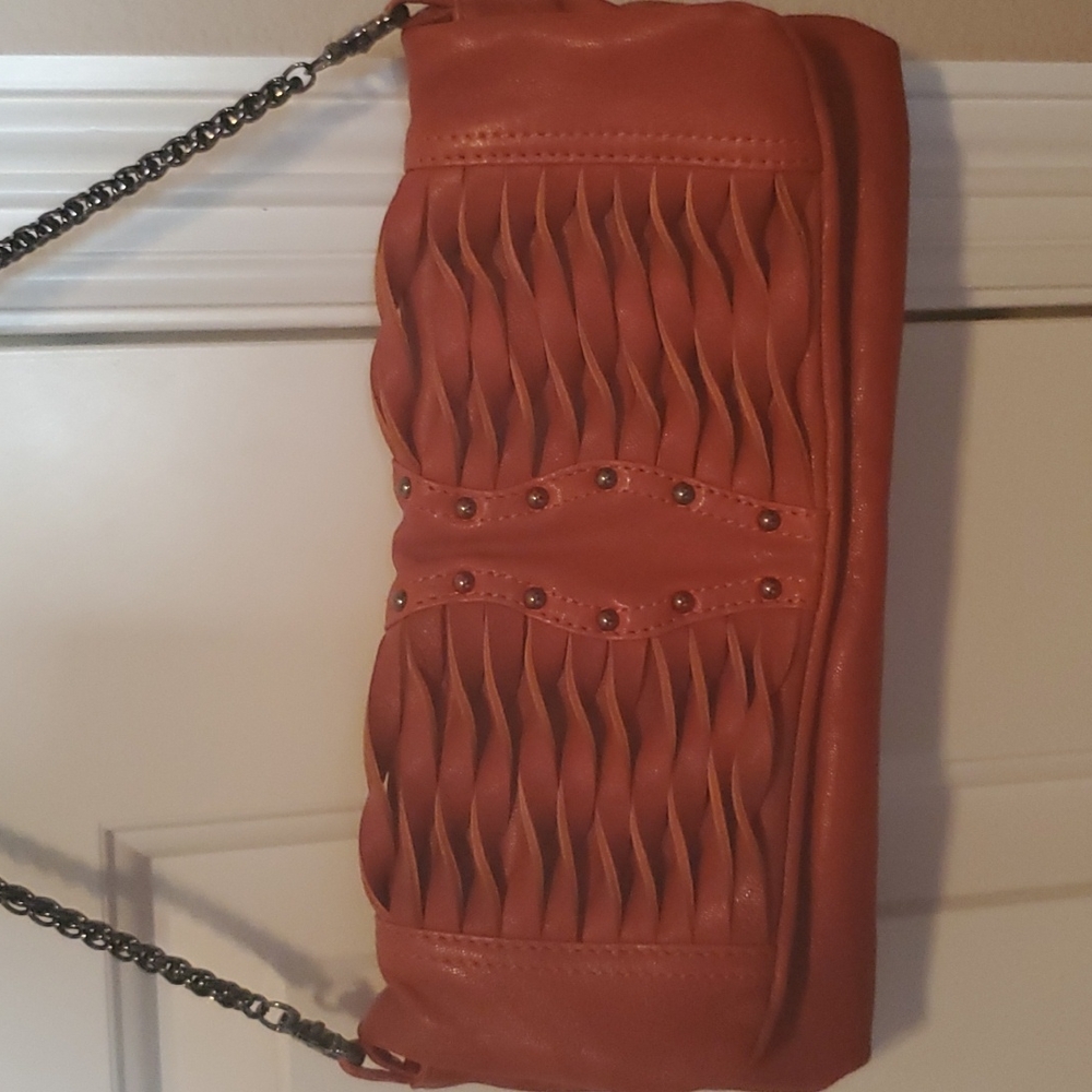 7chi leather purse